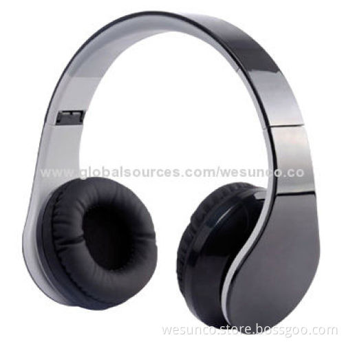 Wireless MP3 Headphone with TF Card/FM Radio, Wired